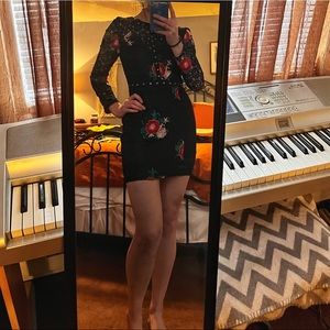 ASOS Mini Floral Dress